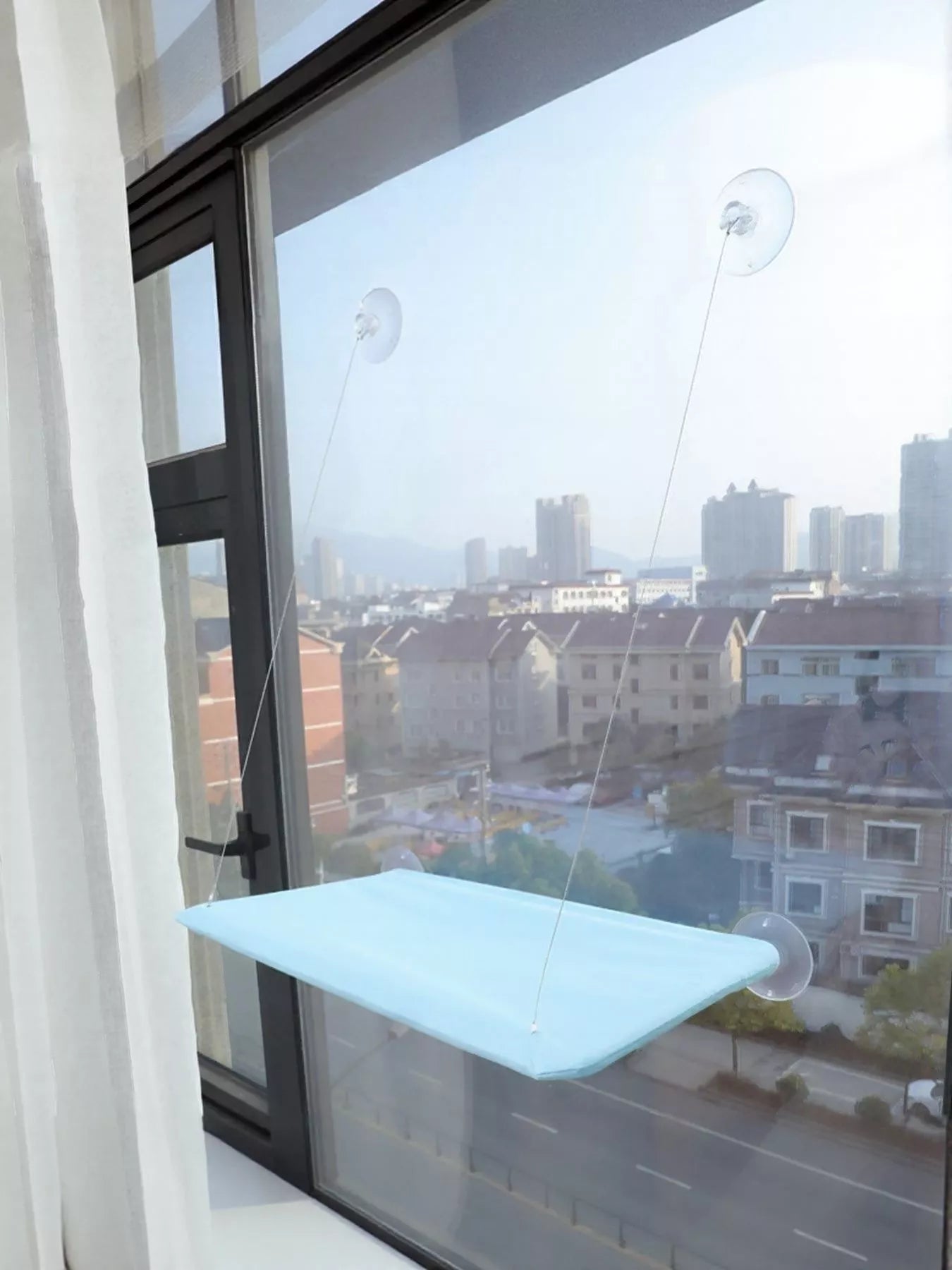 Window Perch Cat Hammock with Suction Cups