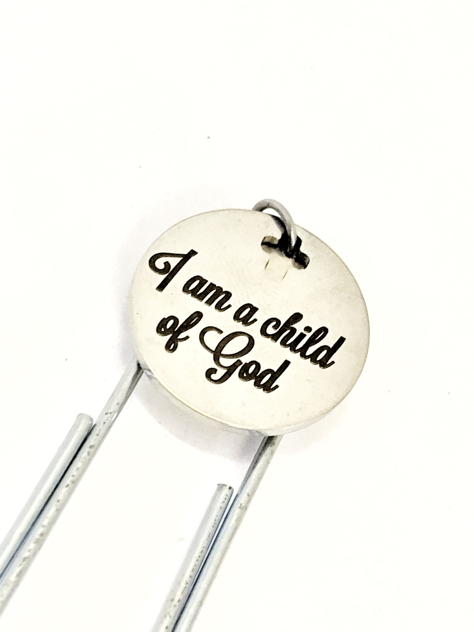 Christian Bookmark, I Am A Child Of God Bookmark, Bible Bookmark, Christian Gift, Planner Bookmark, Faith Gift, Daughter Baptism Gift