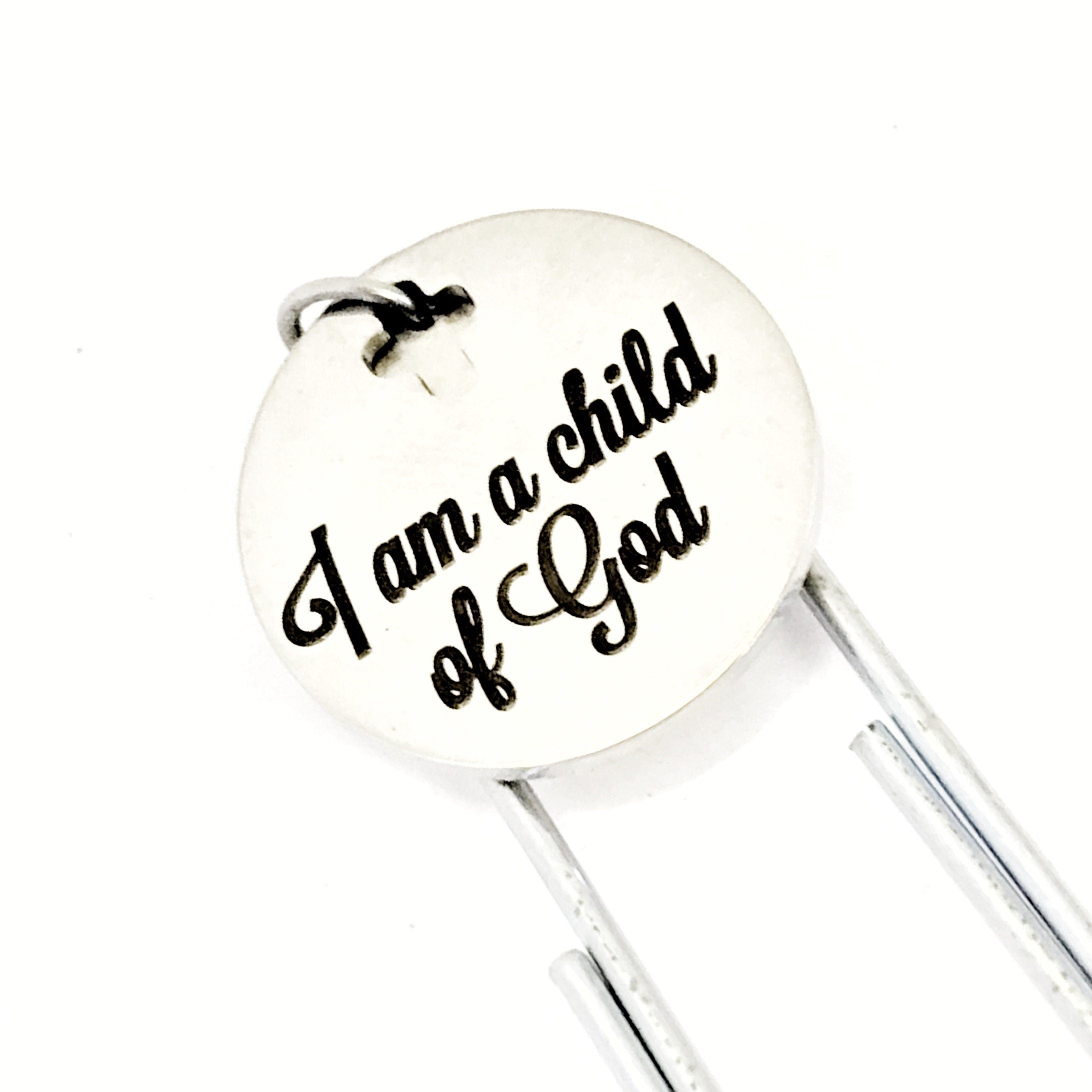Christian Bookmark, I Am A Child Of God Bookmark, Bible Bookmark, Christian Gift, Planner Bookmark, Faith Gift, Daughter Baptism Gift